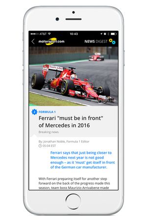 Motorsport.com New Digest App