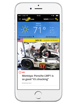 L'application Motorsport.com New Digest