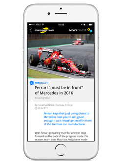 Motorsport.com New Digest app