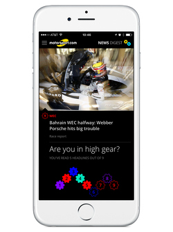 L'application Motorsport.com New Digest