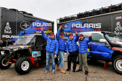 Equipo Polaris Xtreme Plus durante el escrutinio de Le Havre