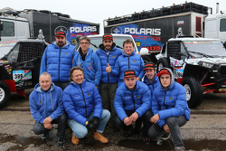 Team Polaris Xtreme Plus durante le verifiche a Le Havre