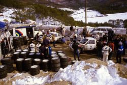 Ari Vatanen und Terry Harryman, Peugeot 205 T16