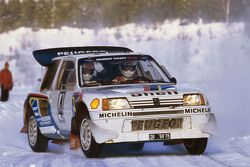 Ari Vatanen et Terry Harryman, Peugeot 205 T16