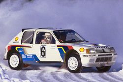 Timo Salonen dan Seppo Harjanne, Peugeot 205 T16