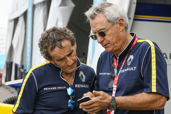Alain Prost et Jean-Paul Driot, Propriétaires de Renault e.Dams