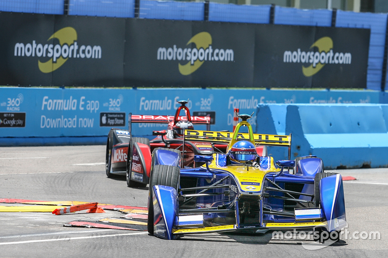 Nicolas Prost, Renault e.Dams and Jerome d'Ambrosio, Dragon Racing