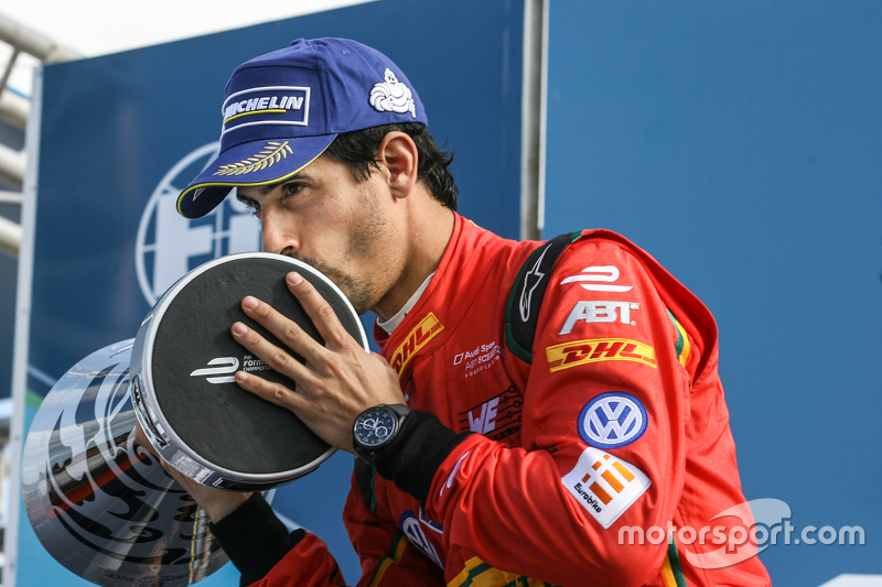 Podium: second place Lucas di Grassi, ABT Schaeffler Audi Sport