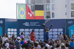 Podium: 1. Sébastien Buemi, Renault e.Dams; 2. Lucas di Grassi, ABT Schaeffler Audi Sport; 3. Jérôme d'Ambrosio, Dragon Racing