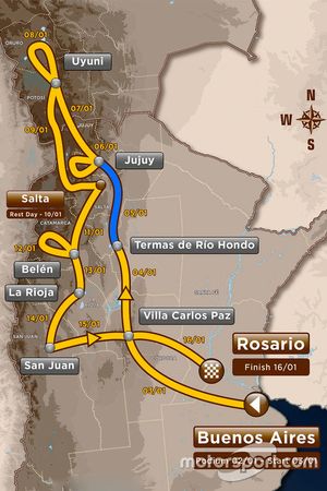 Stage 3: Termas de Río Hondo - Jujuy