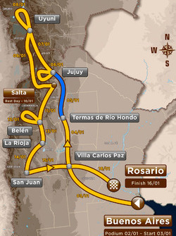 Stage 3: Termas de Río Hondo - Jujuy