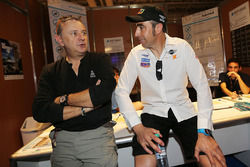 Etienne Lavigne with Nani Roma, X-Raid Team