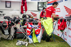 Área del equipo Honda