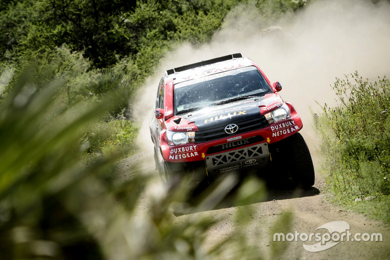 #301 Toyota: Giniel de Villiers, Dirk Von Zitzewitz