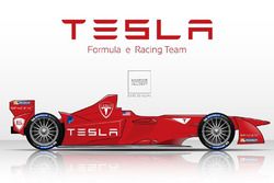Tesla Motors, rendering Formula E