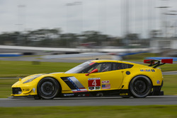 Оливер Гэвин, Томми Милнер и Марсель Фесслер, #4 Corvette Racing Chevrolet Corvette C7.R