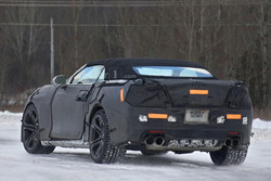 2017 Chevrolet Camaro ZL1 Convertible spyfoto