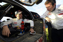 #314 Peugeot: Sèbastien Loeb with Bruno Famin, head of Peugeot Sport