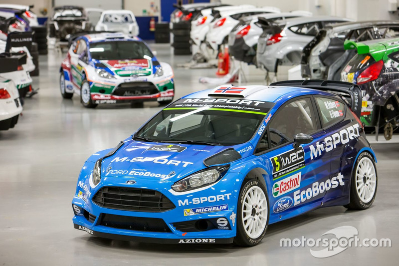 Ford Fiesta RS WRC met nieuwe kleuren voor 2016