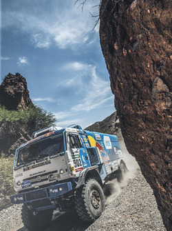 Эдуард Николаев, Евгений Яковлев и Владимир Рыбаков, #502 Kamaz