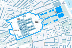 Streckenlayoout für den Paris ePrix