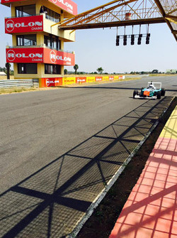 JA Motorsports drivers test at Kari Motor Speedway