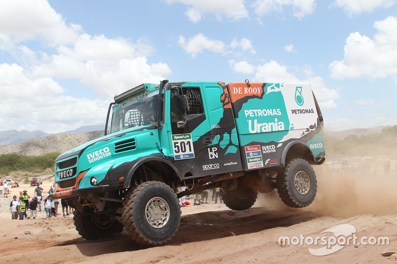 #501 Iveco: Gerard de Rooy, Moises Torrallardona, Darek Rodewald