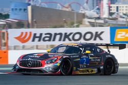 #2 Abu Dhabi Racing Black Falcon Mercedes AMG GT3: Khaled Al Qubaisi, Hubert Haupt, Jeroen Bleekemolen, Maro Engel, Indy Dontje