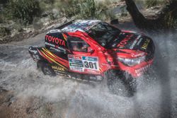 #301 Toyota : Giniel de Villiers, Dirk Von Zitzewitz