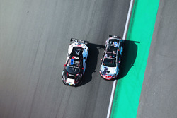 #4 C. ABT Racing Audi R8 LMS: Christer Jons, Andreas Weishaupt, Isaac Tutumlu Lopez, Matias Henkola, Daniel Abt and #105 UNIOR Racing Team Austria Seat Leon Supercopa: Bernhard Wagner, Peter Schöller, Michael Kogler