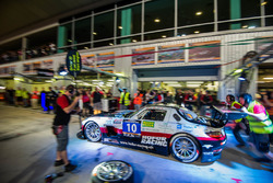 #10 Hofor-Racing Mercedes SLS AMG GT3: Christiaan Frankenhout, Kenneth Heyer, Roland Eggimann, Chantal Kroll, Michael Kroll