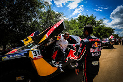 Sebastien Loeb and Nassar Al-Attiyah