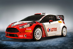 Nieuwe kleuren voor de Ford Fiesta van Robert Kubica en BRC Racing