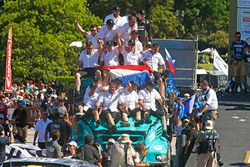 Ganadores, camión #501 Iveco: Gerard de Rooy, Moises Torrallardona, Darek Rodewald