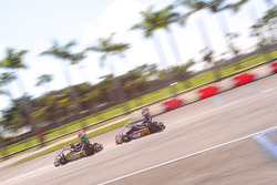 Rubens Barrichello and Nelson Piquet Jr.