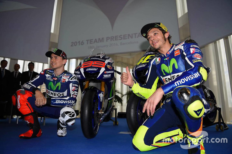 Jorge Lorenzo y Valentino Rossi, Yamaha Factory Racing