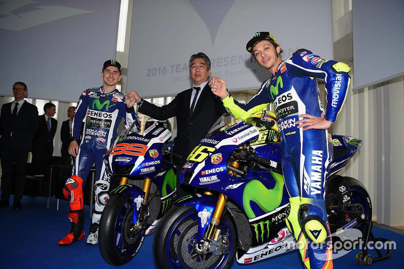 Jorge Lorenzo y Valentino Rossi, Yamaha Factory Racing