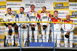 AM Podio: 2nd Remo Lips, Sven Barth, RWT Racing Team Corvette Z06.R GT3, 1st Dominic Jöst, Florian S