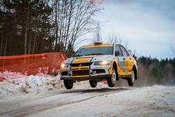 Олег Топоров и Евгений Калачев, Mitsubishi Lancer Evo IX