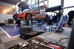 Hyundai Motorsport team area