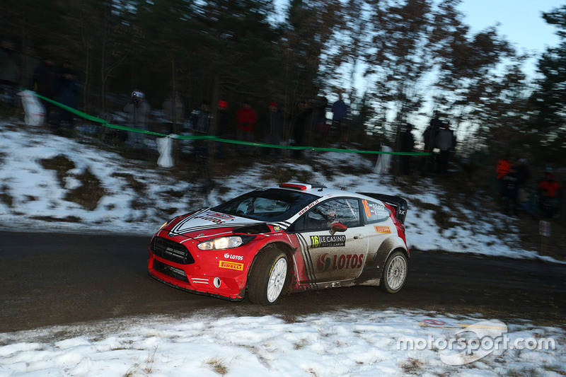 Robert Kubica, Maciek Szczepaniak, Ford Fiesta WRC