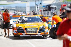 #100 kfzteile24 MS Racing Audi R8 LMS ultra: Daniel Dobitsch, Edward Sandström