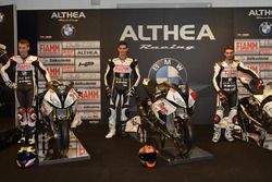 Markus Reiterberger, Jordi Torres and Raffaele De Rosa, Althea Racing