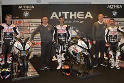 Markus Reiterberger, Jordi Torres e Raffaele De Rosa, Althea Racing