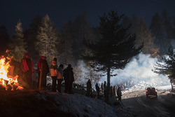 Atmosphäre bei der Rallye Monte Carlo