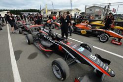 Kami Laliberté in parc ferme