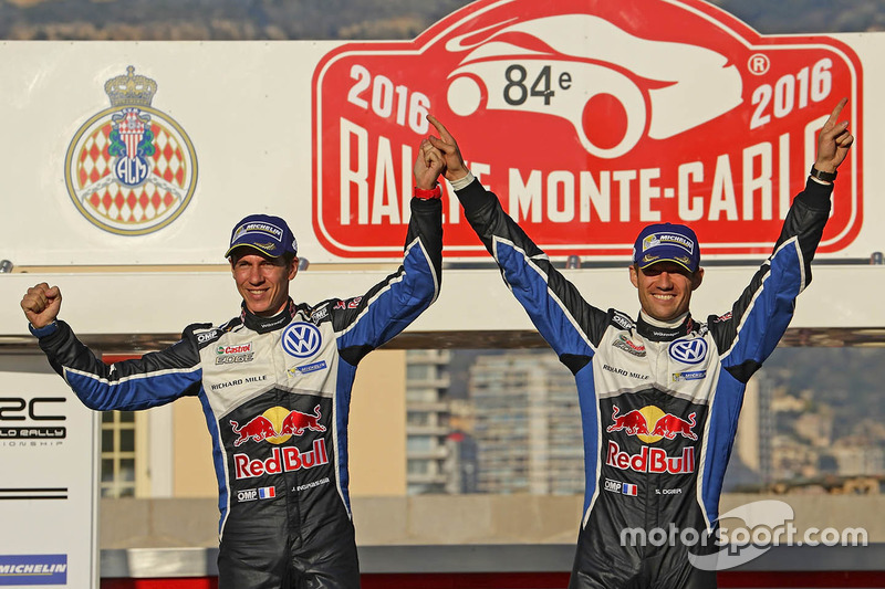 I vincitori Sébastien Ogier, Julien Ingrassia, Volkswagen Motorsport