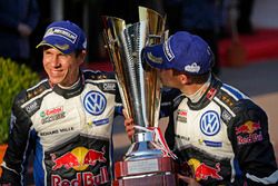 Les vainqueurs Sébastien Ogier, Julien Ingrassia, Volkswagen Motorsport