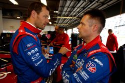 Alexander Wurz and Andy Priaulx