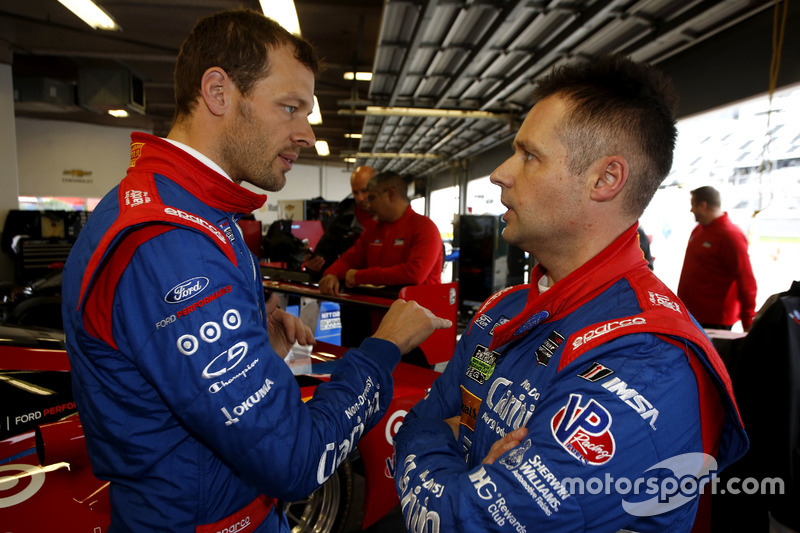 Alexander Wurz en Andy Priaulx